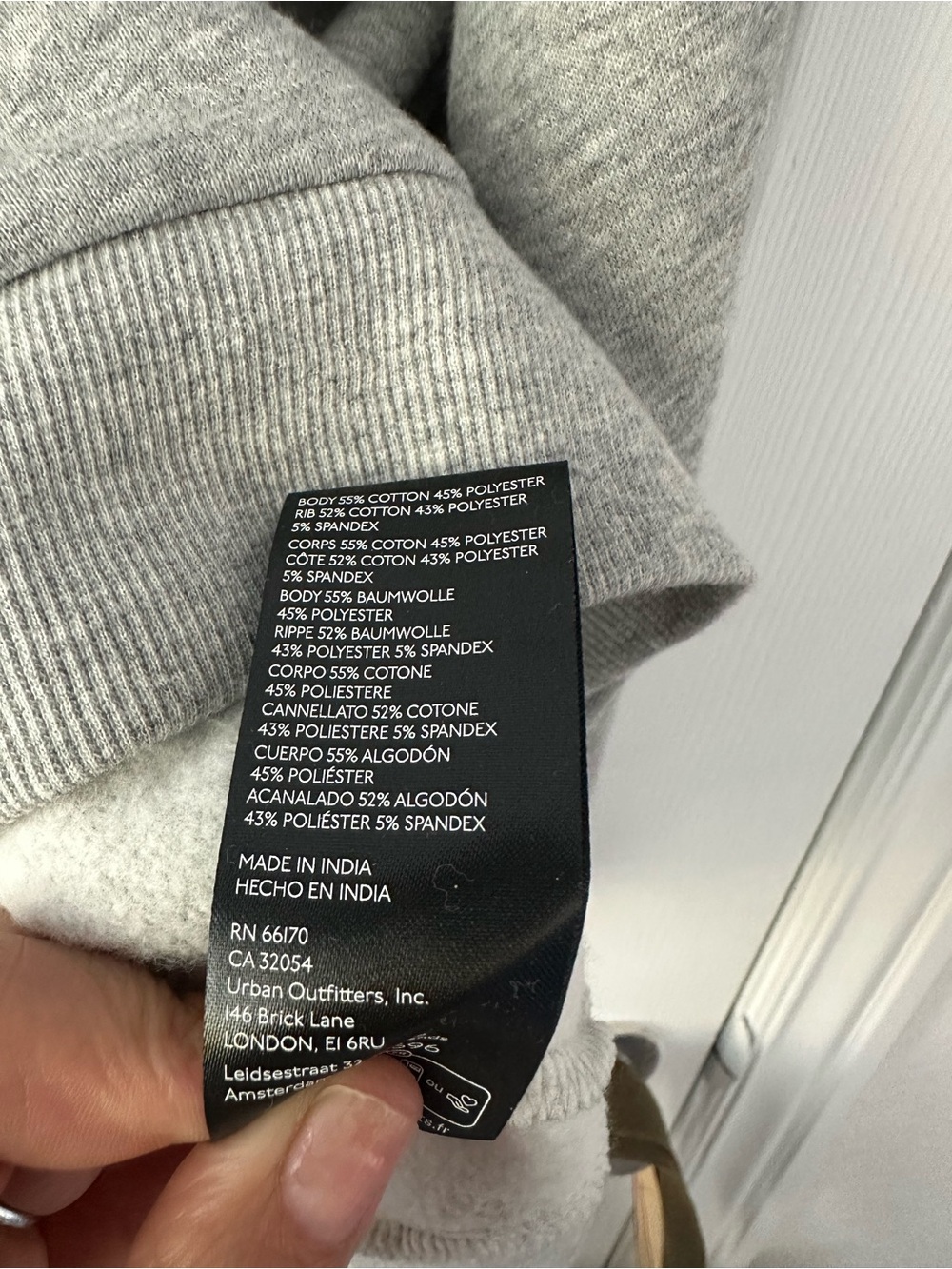Pilcro Perfectly Oversized Crew Sweatshirt Large - Picture 8 of 8